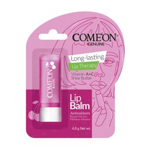 بالم لب نرم و مرطوب کننده کامان مدل Long Lasting Lip Therapy رایحه آلبالو وزن 4.8 گرم