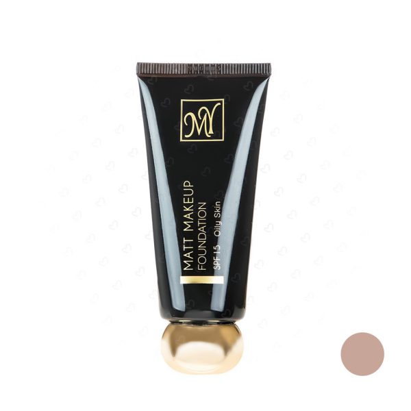 کرم پودر مای سری Black Diamond مدل Matt Makeup شماره MF01