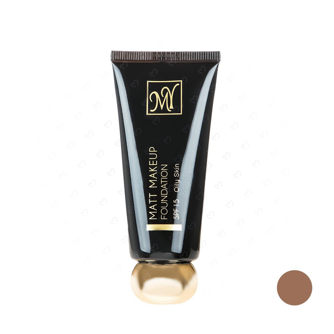 کرم پودر مای سری Black Diamond مدل Matt Makeup شماره MF02