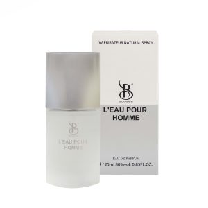 عطر جیبی مردانه برندینی مدل Leau Pour Homme حجم 25 میلی لیتر