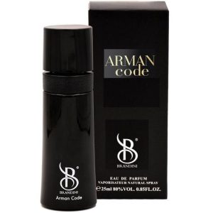 عطر جیبی مردانه برندینی مدل Armani Code حجم 25 میلی لیتر