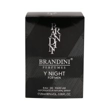 عطر جیبی مردانه برندینی مدل Y night حجم 25 میلی لیتر