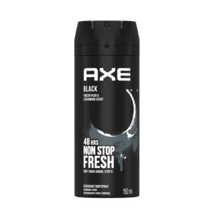 اسپری ضد تعریق مردانه آکس مدل Black حجم 150 میلی لیتر
