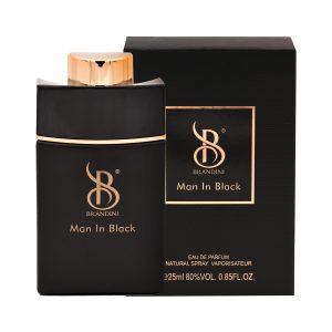 عطر جیبی مردانه برندینی مدل Man in Black حجم 25 میلی لیتر