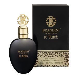 عطر جیبی زنانه برندینی مدل RC Black حجم 25 میلی لیتر