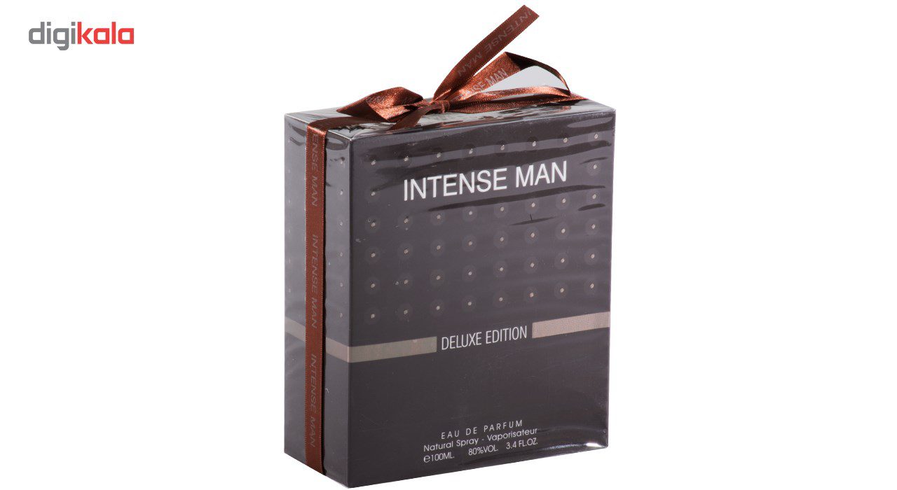 ادو پرفیوم مردانه فراگرنس ورد مدل Intense Man Deluxe Edition حجم 100 میلی لیتر