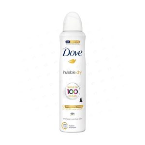 اسپری ضد تعریق زنانه داو مدل Invisible Dry حجم 250 میلی لیتر