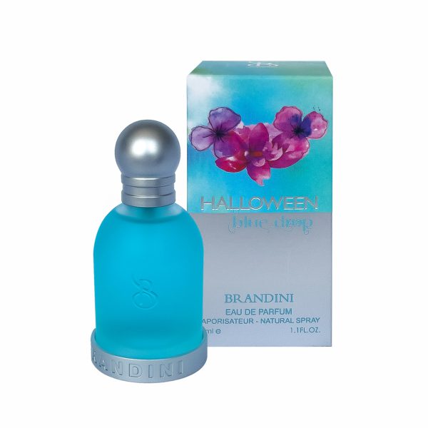 عطر جیبی زنانه برندینی مدل Halloween Blue Drop حجم 33 میلی لیتر