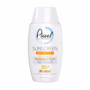 کرم ضد آفتاب دور چشم فیزیکال پیکسل مدل NO COLOR حاوی SPF35 حجم 50 میلی لیتر