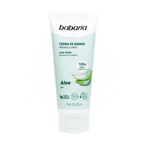 کرم مرطوب کننده دست باباریا مدل Aloe Vera حجم 75 میلی لیتر