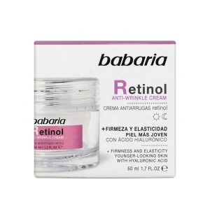 کرم ضد چروک صورت باباریا مدل Retinol حجم 50 میلی لیتر
