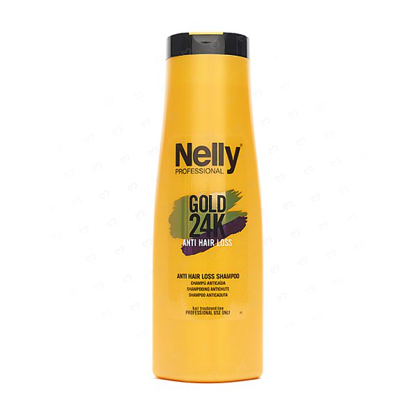 شامپو مو نلی سری GOLD 24K مدل Anti Hair Loss حجم 400 میلی لیتر - del 43278 cover
