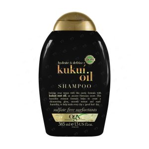 شامپو مو او جی ایکس مدل kukui oil حجم 385 میلی لیتر
