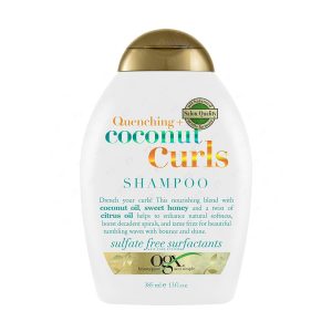 شامپو مو فاقد سولفات او جی ایکس مدل Coconut Curls حجم 385 میلی لیتر