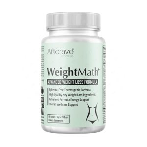 مکمل لاغری افترایو مدل +Weight Math بسته 90 عددی