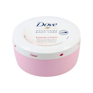 کرم مرطوب کننده دست و بدن داو مدل Beauty Cream حجم 250 میلی لیتر
