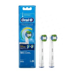 سری یدک مسواک برقی اورال بی مدل Precision Clean بسته 2 عددی