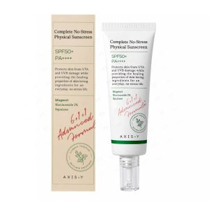 ضد آفتاب فیزیکی اکسیس وای مدل Complete No-Stress Physical حاوی SPF50 حجم 50 میلی لیتر