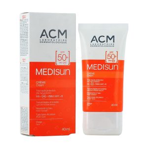 ژل کرم ضد آفتاب ای سی ام مدل Medisun حاوی SPF50 حجم 40 میلی لیتر