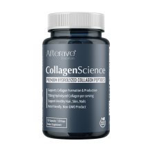 مکمل پوست و مو افترایو مدل Collagen Science بسته 120 عددی