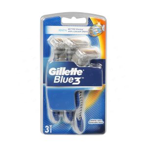 خودتراش سه لبه ‏ژیلت مدل Blue 3 بسته 3 عددی