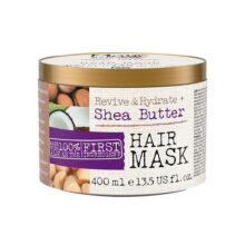 ماسک مو تقویت کننده و آبرسان مائویی مدل Shea Butter حجم 400 میلی لیتر