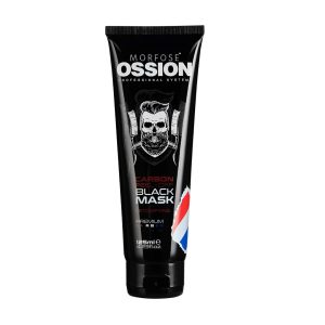 ماسک لایه بردار زغال سیاه مورفوس سری OSSION مدل Black mask حجم 125 میلی لیتر