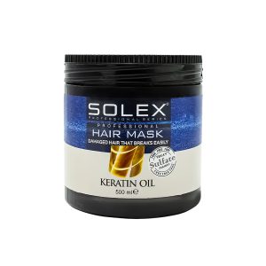 ماسک مو فاقد سولفات سولکس مدل Keratin oil حجم 500 میلی لیتر