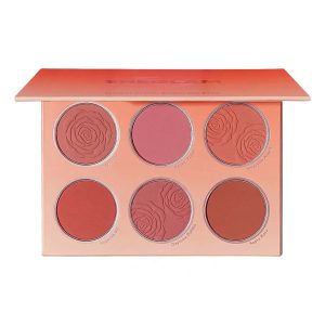 پالت رژگونه 6 رنگ شیگلم مدل Floral Flush رنگ Multicolor
