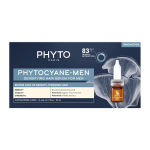 سرم ضد ریزش و تقویت مو آقایان فیتو مدل Phytocyane Men بسته 12 عددی
