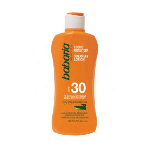 لوسیون ضد آفتاب باباریا مدل Aloe Vera حاوی SPF30 حجم 200 میلی لیتر