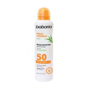 اسپری ضد آفتاب باباریا مدل Aloe Vera حاوی SPF50 حجم 200 میلی لیتر