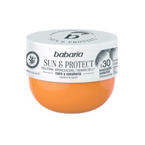 ژل برنزه کننده باباریا مدل Coconut & Carrot حاوی SPF30 حجم 300 میلی لیتر