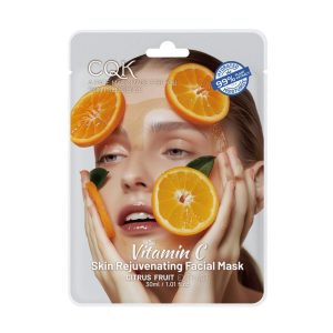 ماسک صورت سی کیو کا مدل Vitamin C حجم 30 میلی لیتر