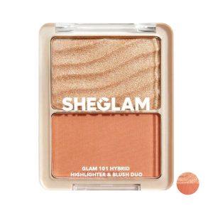 پالت رژگونه و هایلایتر شیگلم مدل Glam 101 Hybrid رنگ Vienna