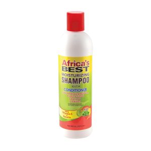 شامپو و نرم کننده آبرسان کف سر چرب و ساقه خشک آفریکاز بست مدل Moisturizing حجم 355 میلی لیتر