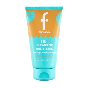 ژل شستشوی صورت فلورمار مدل 3In1 Cleansing حجم 150 میلی لیتر