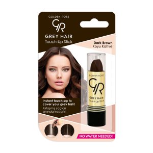 رژ مو گلدن رز مدل GREY HAIR رنگ DARK BROWN