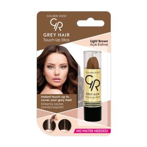 رژ مو گلدن رز مدل GREY HAIR رنگ LIGHT BROWN