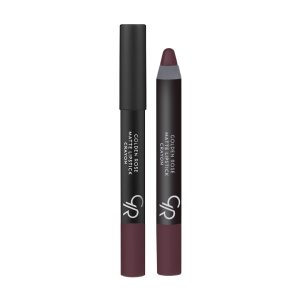 رژ لب جامد مات گلدن رز مدل CRAYON شماره 03
