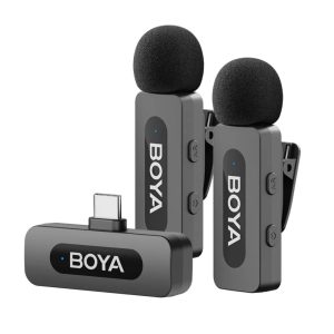 میکروفون بی سیم تایپ سی بویا مدل BY-V20 v2