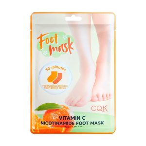 ماسک آبرسان و نرم کننده پا سی کیو کا مدل Vitamin C حجم 40 گرم