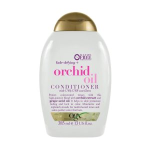 نرم کننده مو او جی ایکس مدل Orchid Oil حجم 385 میلی لیتر