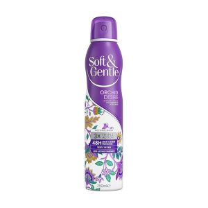 اسپری ضد تعریق زنانه سافت اند جنتل مدل Orchid Desire حجم 250 میلی لیتر