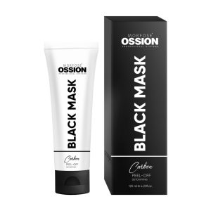 ماسک لایه بردار زغال سیاه مورفوس سری OSSION مدل Black mask حجم 125 میلی لیتر