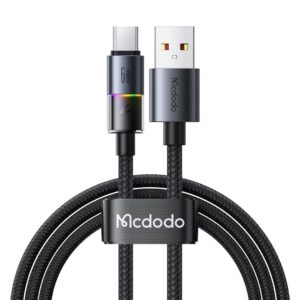 کابل شارژ سریع USB به تایپ سی 6 آمپر مک دودو مدل Mcdodo CA-818