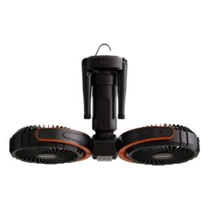 پنکه شارژی قابل حمل به همراه چراغ و پاوربانک پرودو مدل PD-LFST150