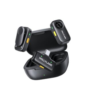 میکروفون بی سیم تایپ سی هالی لند مدل LARK A2 Duo