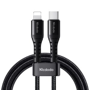 کابل شارژ سریع تایپ سی به لایتنینگ 36 وات مک دودو مدل Mcdodo CA-563